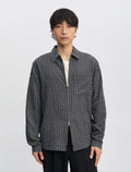 ANOTHER Overshirt 1.0 JPN : Grey/Black Stripe