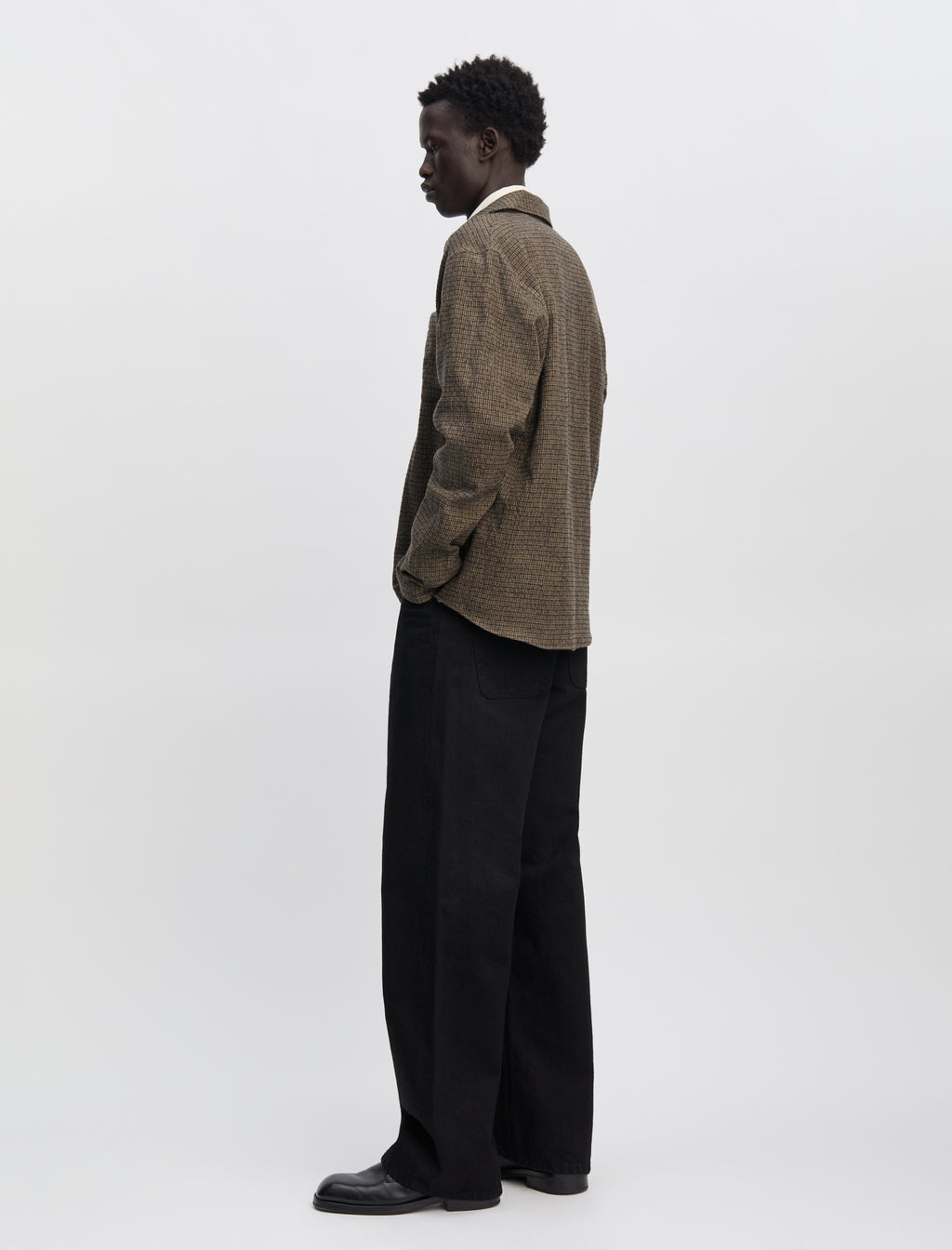 ANOTHER Overshirt 1.0 JPN, Tweed Check