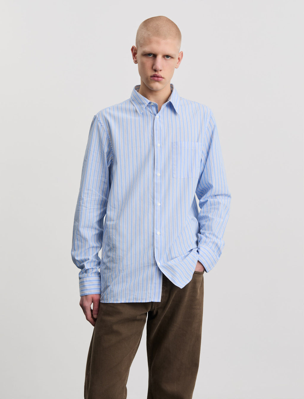 ANOTHER SHIRT 3.0 LIGHT BLUE STRIPE