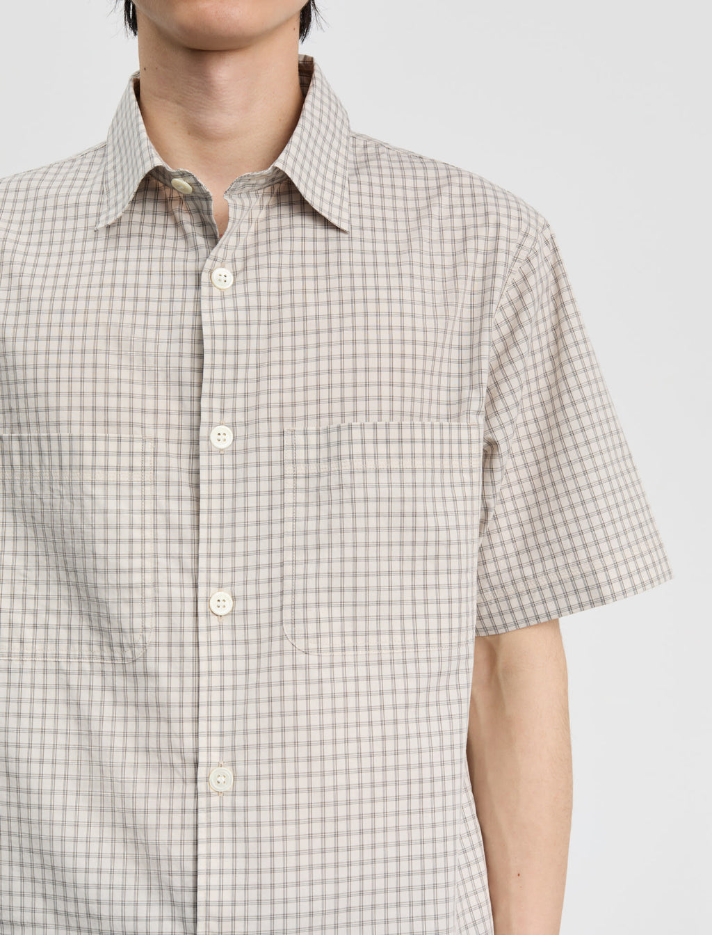 ANOTHER SHIRT 4.1 JPN BLUE/WHITE CHECK