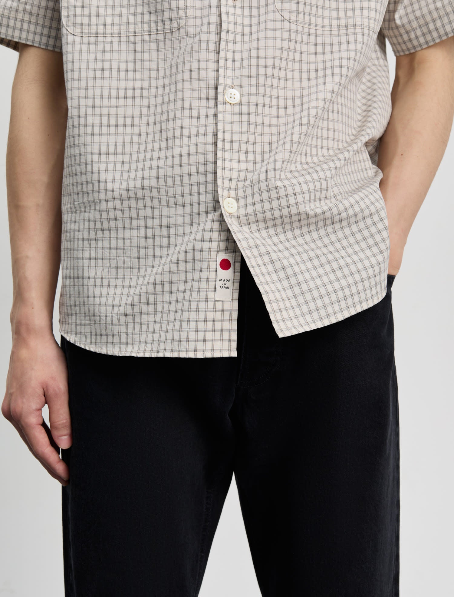 ANOTHER SHIRT 4.1 JPN BLUE/WHITE CHECK