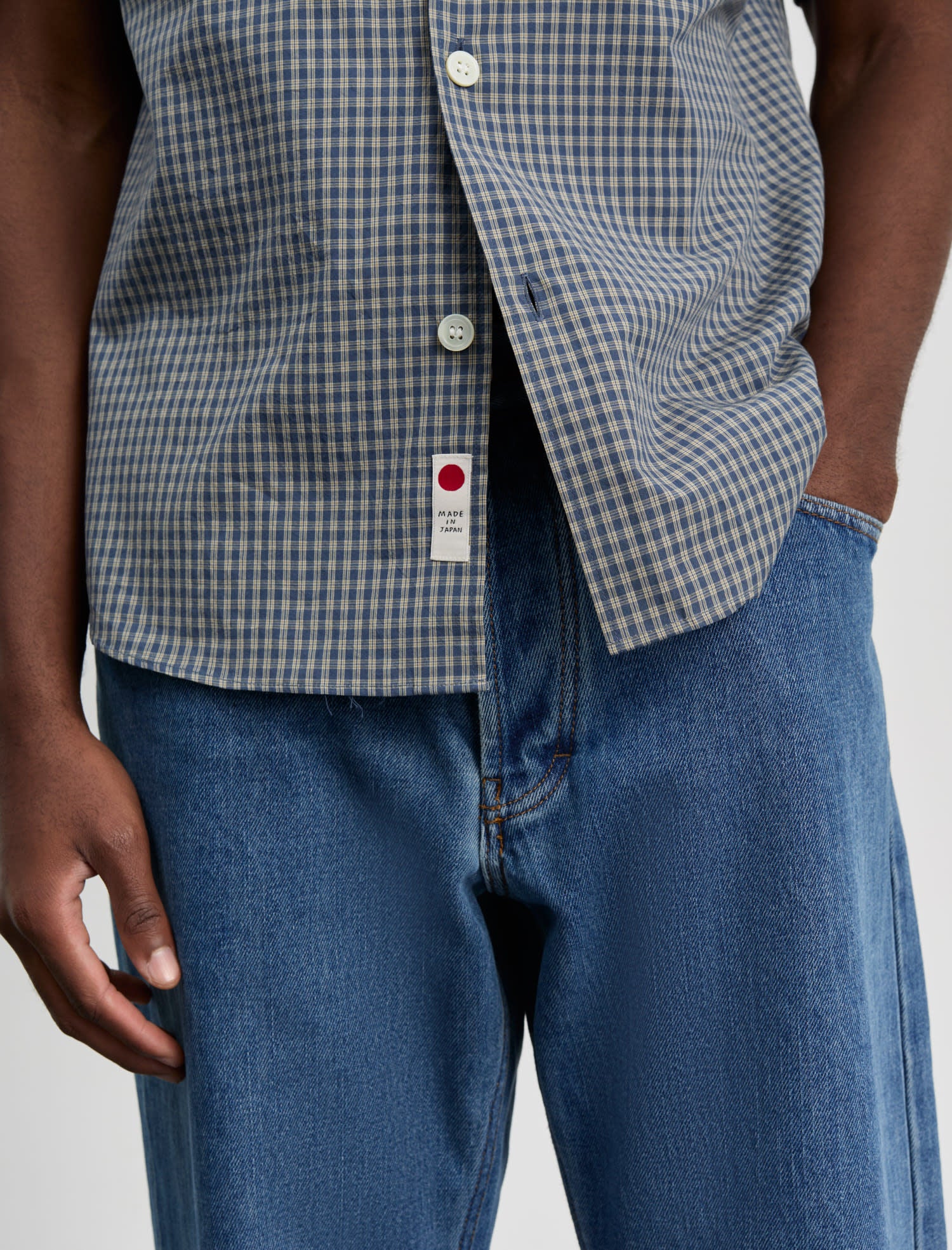 ANOTHER SHIRT 4.1 JPN BLUE CHECK