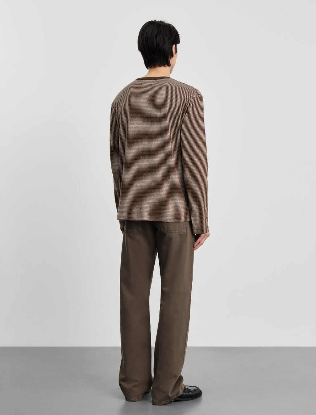 ANOTHER T-SHIRT 3.0 JPN BROWN STRIPE