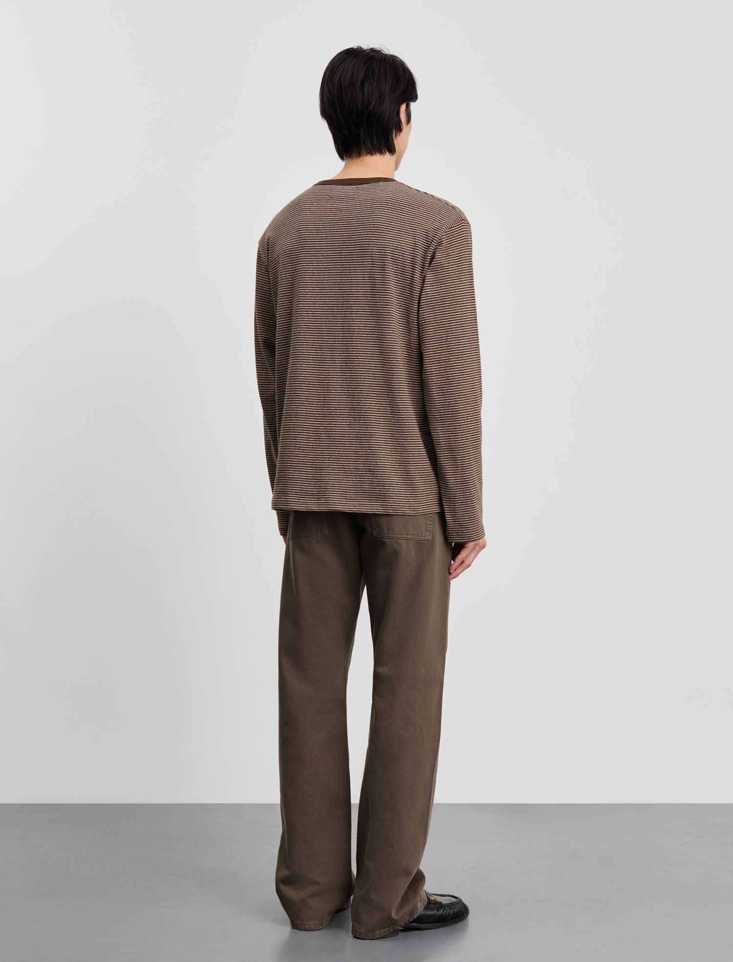ANOTHER T-SHIRT 3.0 JPN BROWN STRIPE