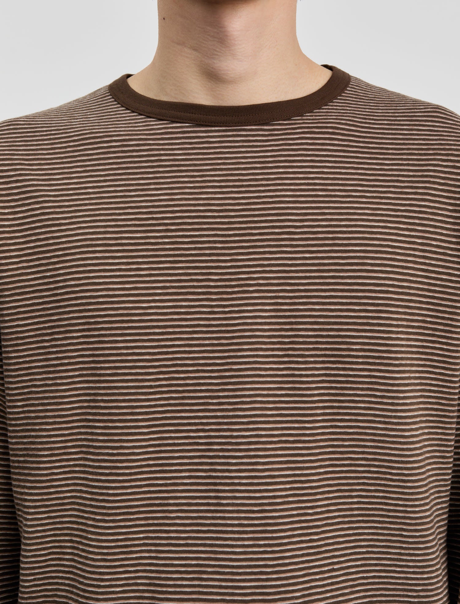 ANOTHER T-SHIRT 3.0 JPN BROWN STRIPE