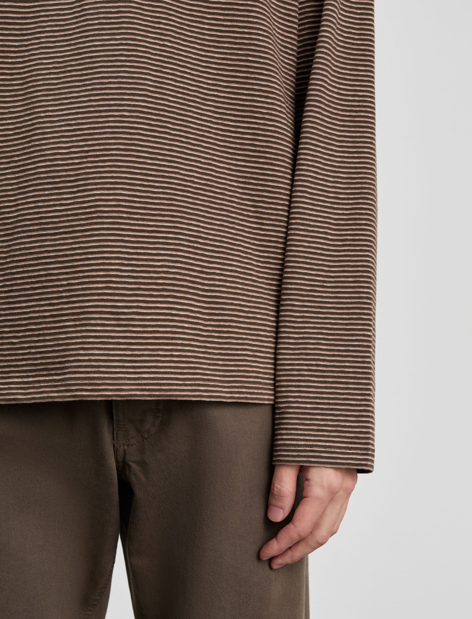 ANOTHER T-SHIRT 3.0 JPN BROWN STRIPE