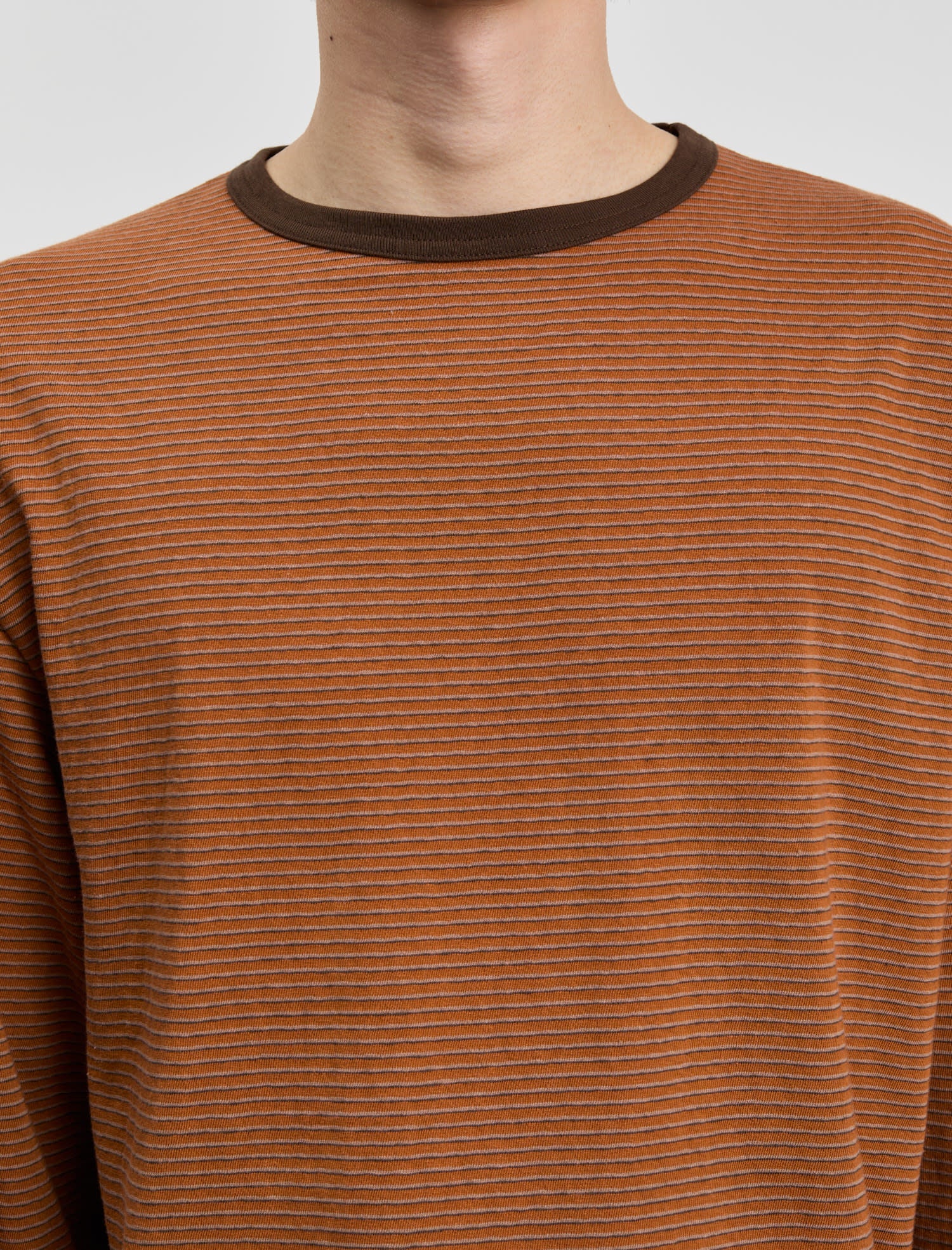 ANOTHER T-SHIRT 3.0 JPN, RUST STRIPE
