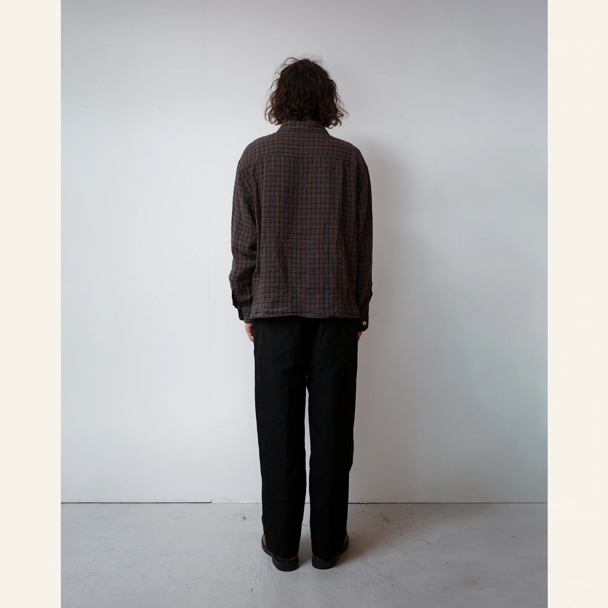 FARMER SHIRT DISHCLOTH LINEN : DUSK