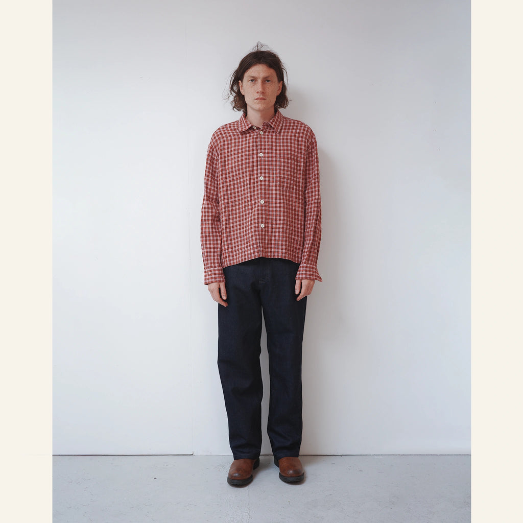 FARMER SHIRT DISHCLOTH LINEN : SUNRISE