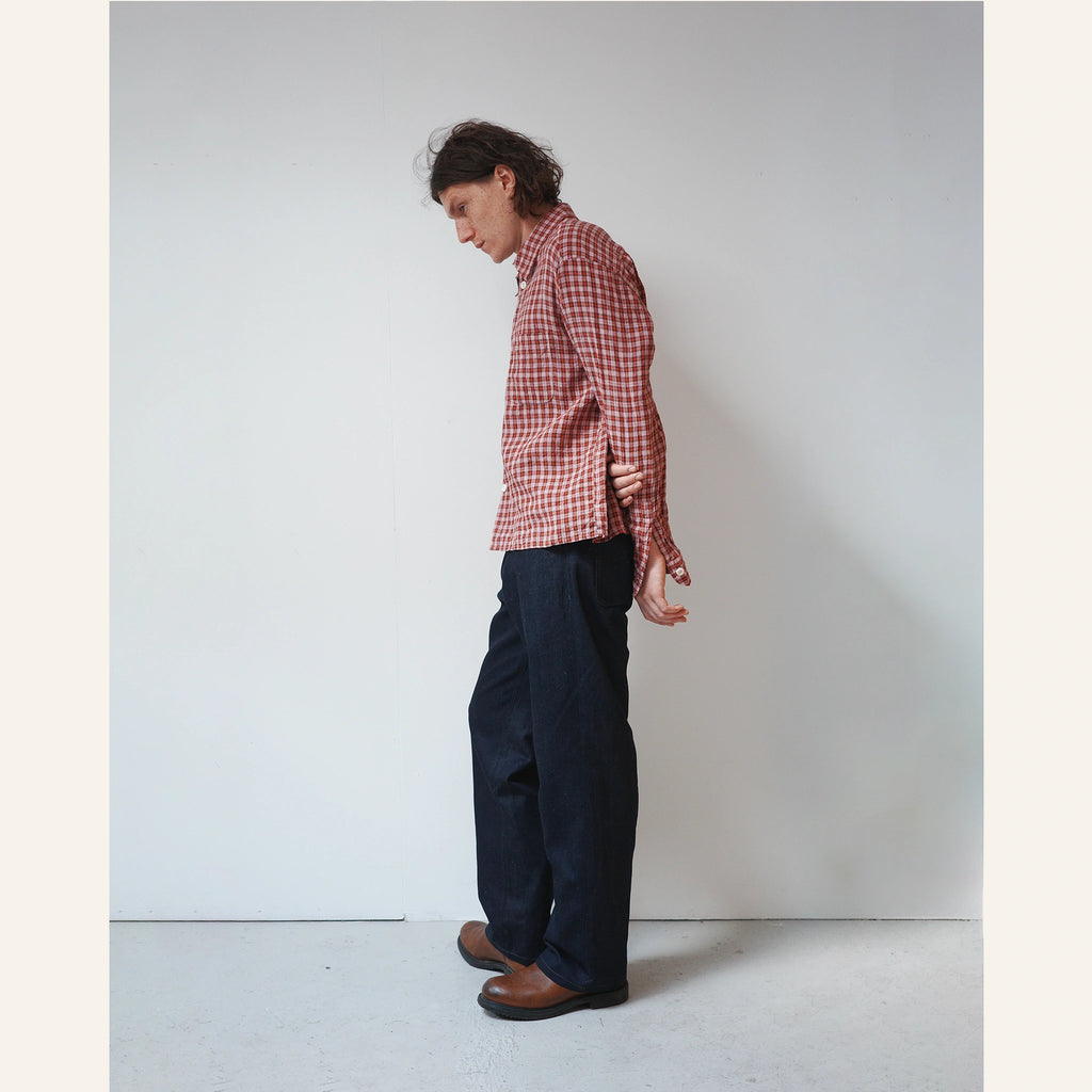 FARMER SHIRT DISHCLOTH LINEN : SUNRISE