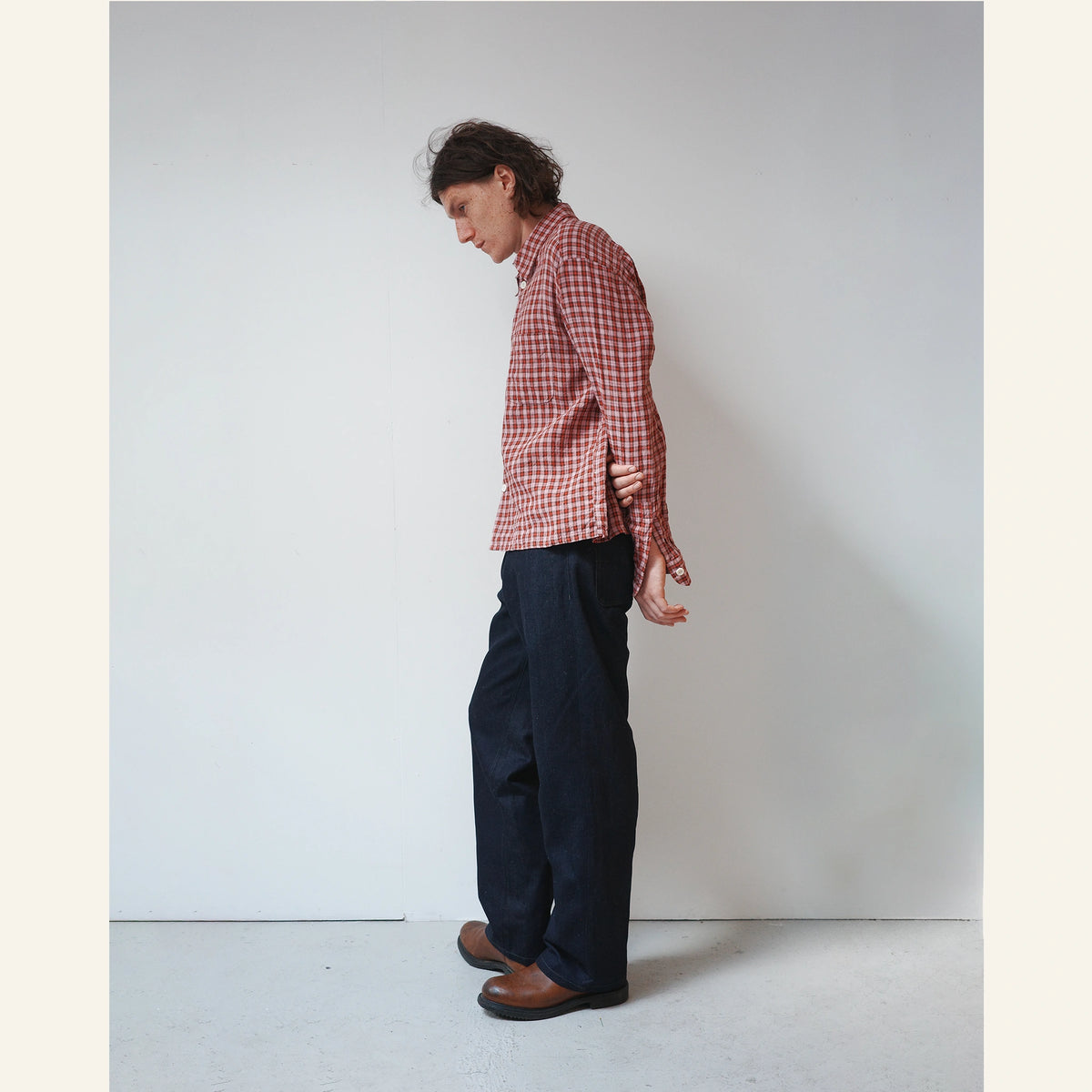 FARMER SHIRT DISHCLOTH LINEN : SUNRISE