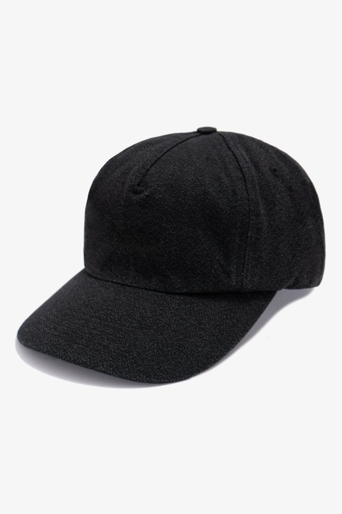 HEAVY TWILL CAP : BLACK