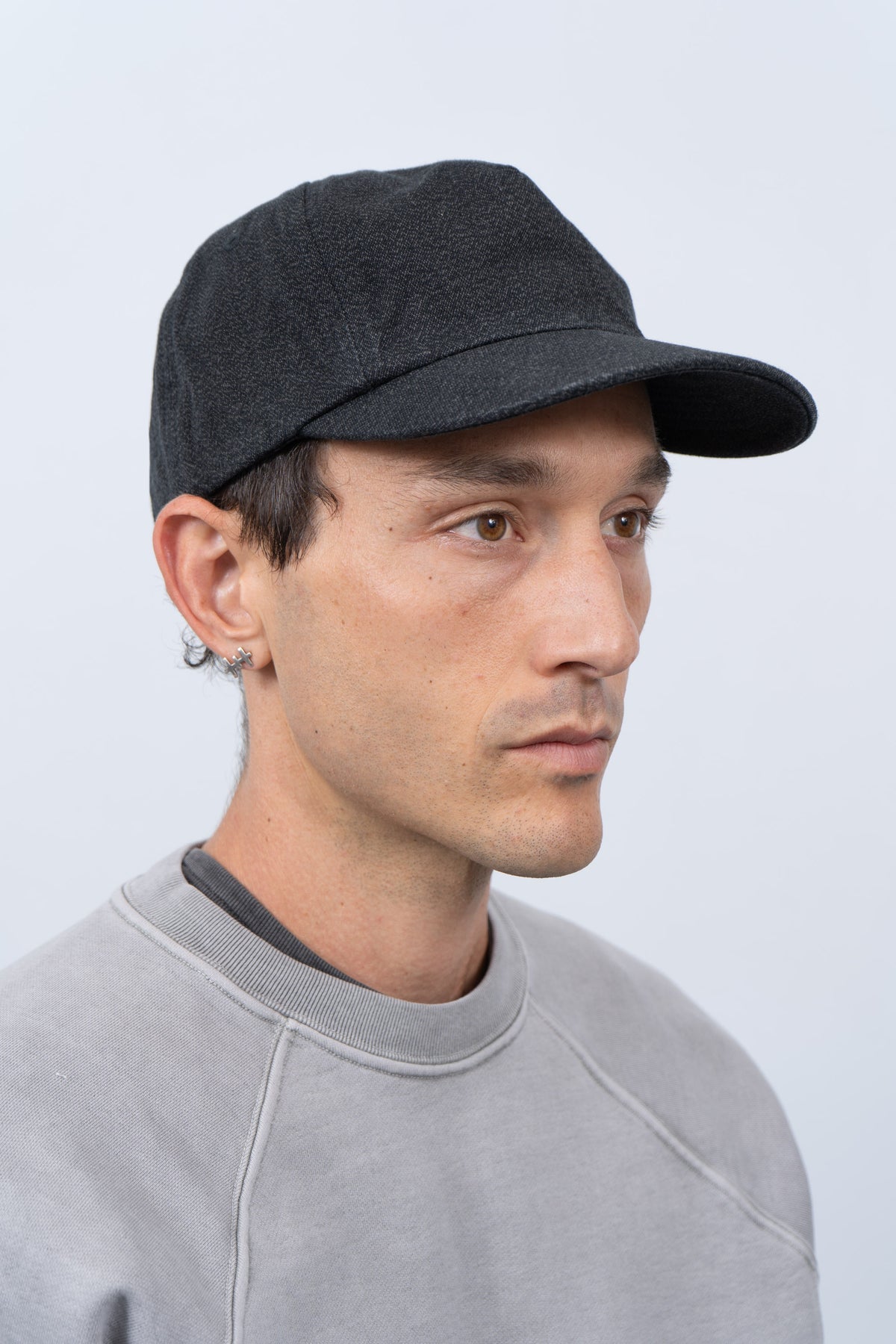 HEAVY TWILL CAP : BLACK