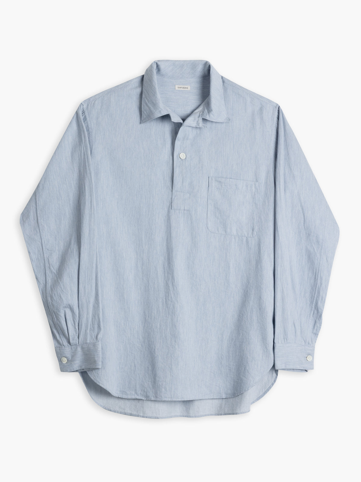 RUMI POPOVER SHIRT : LIGHT BLUE