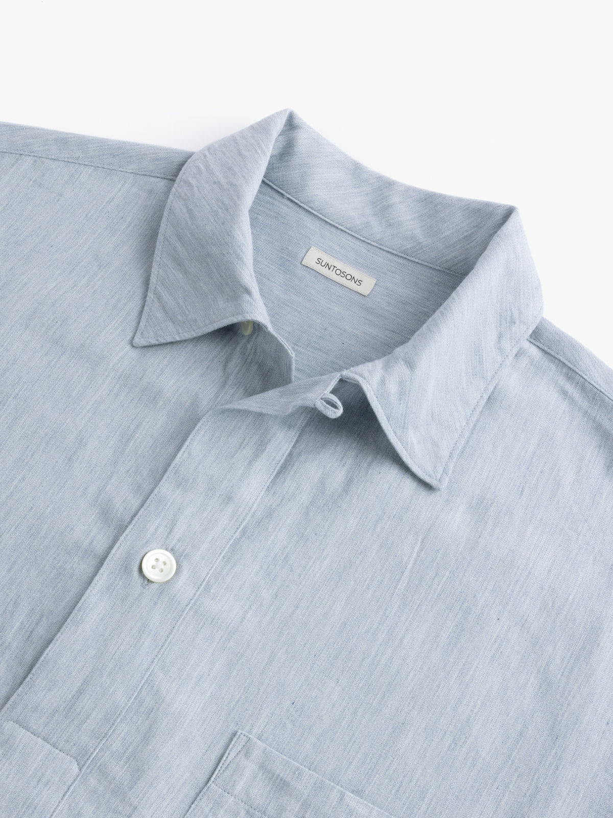 RUMI POPOVER SHIRT : LIGHT BLUE