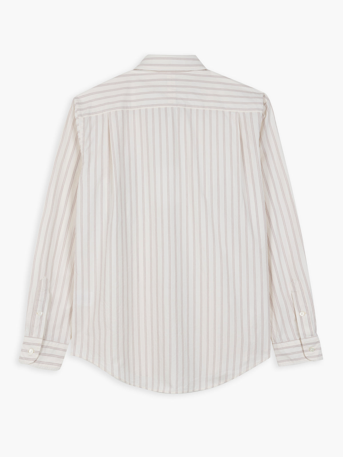 IVOR REGULAR COLLAR SHIRT : RED STRIPE