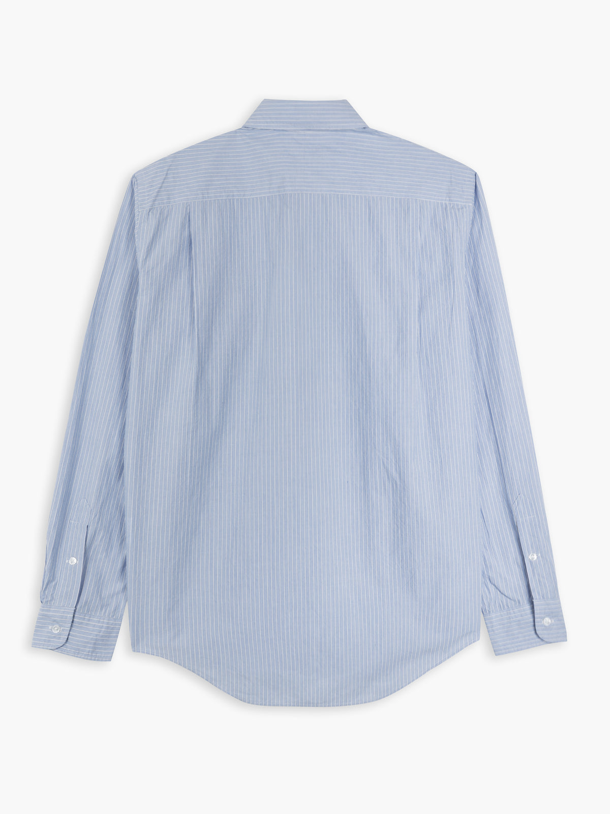 IVOR REGULAR COLLAR SHIRT : BLUE STRIPE