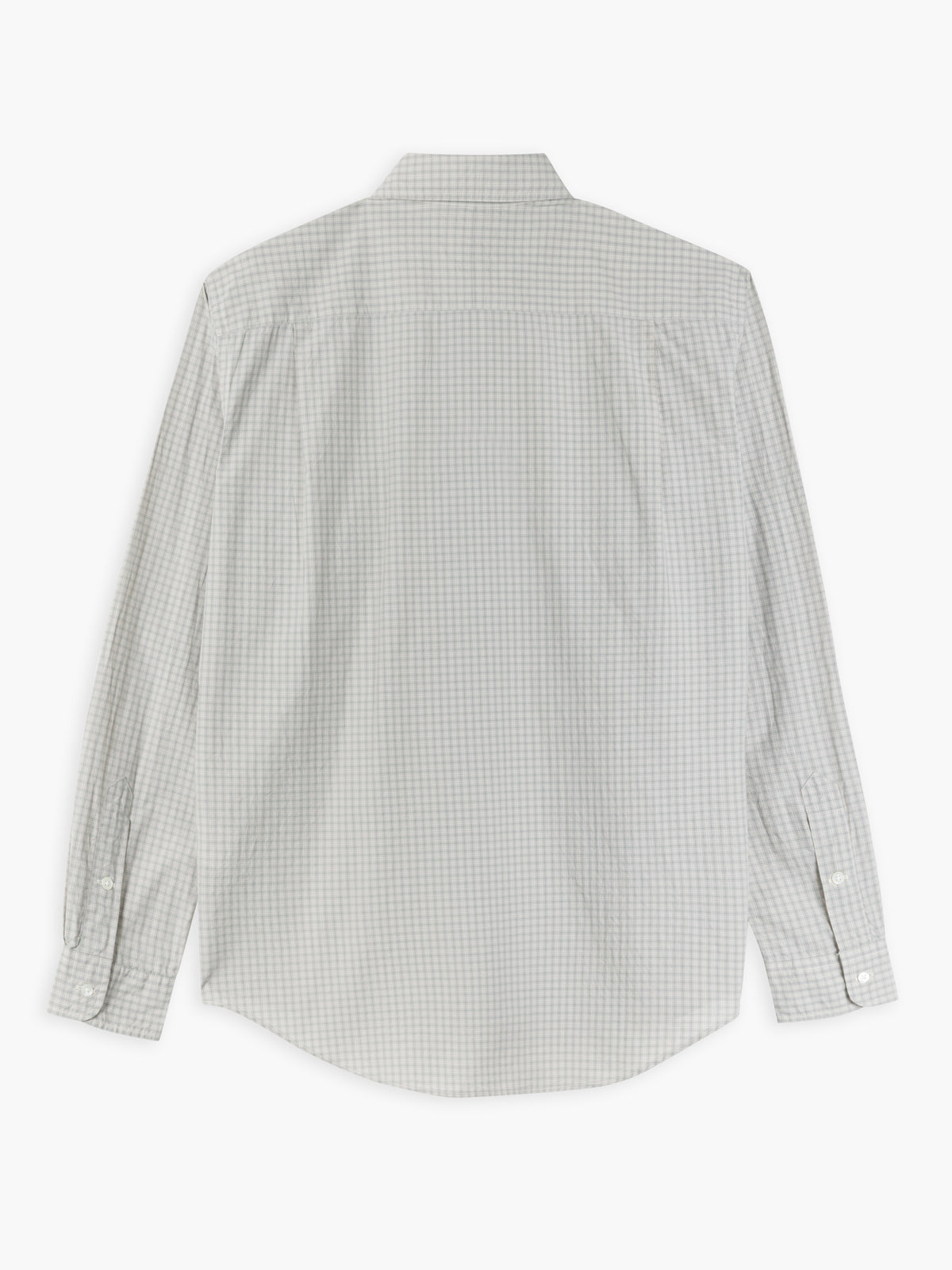 IVOR REGULAR COLLAR SHIRT : GREEN PANE CHECK