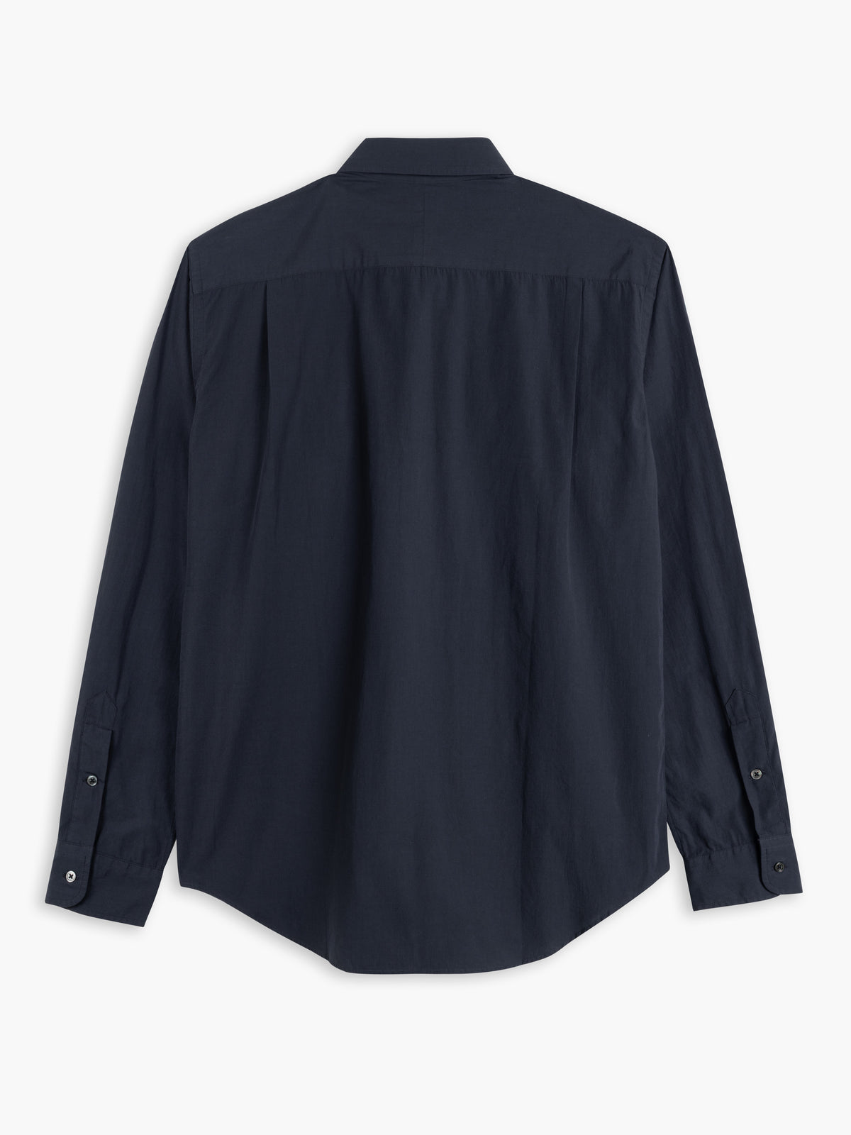 IVOR REGULAR COLLAR SHIRT : CHARCOAL BLUE