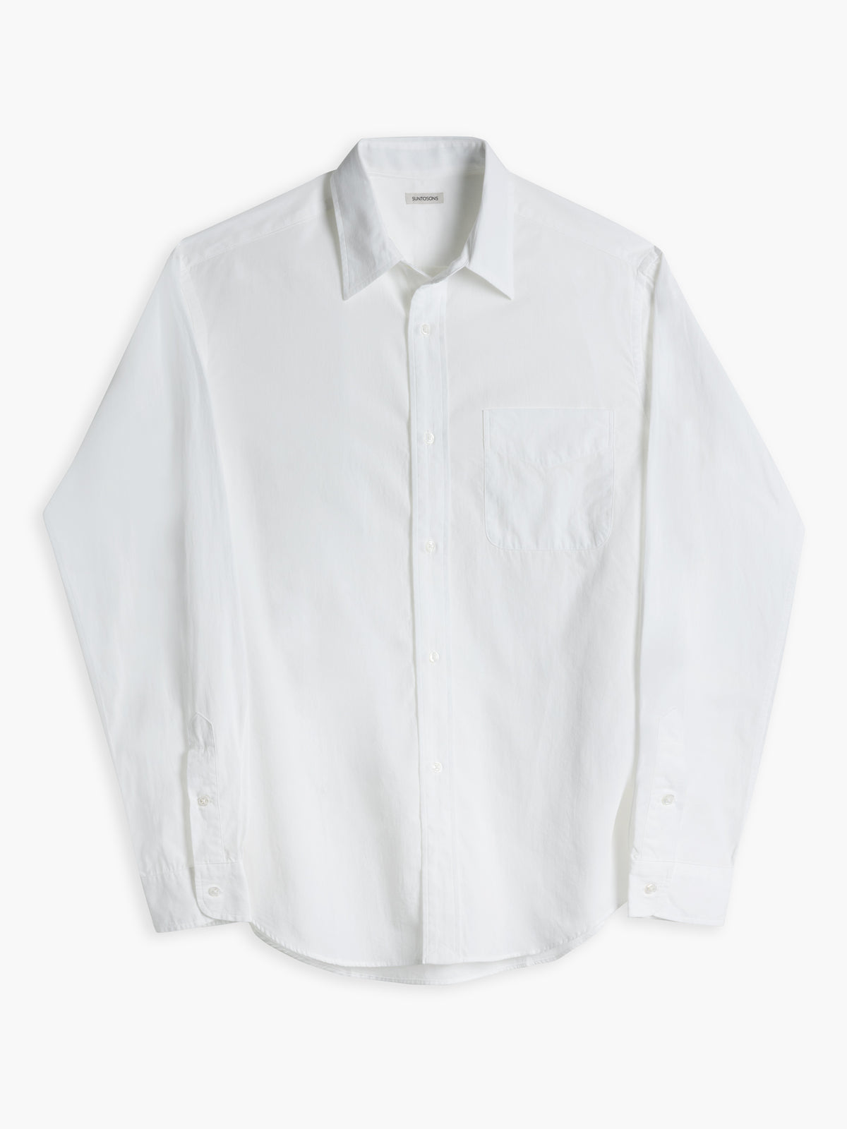 IVOR REGULAR COLLAR SHIRT : WHITE